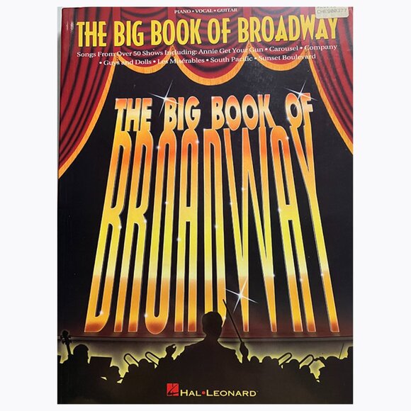Vintage Broadway Sheet Music Book Piano Vocal and Guitar - Hal.Leonard - Picture 1 of 9